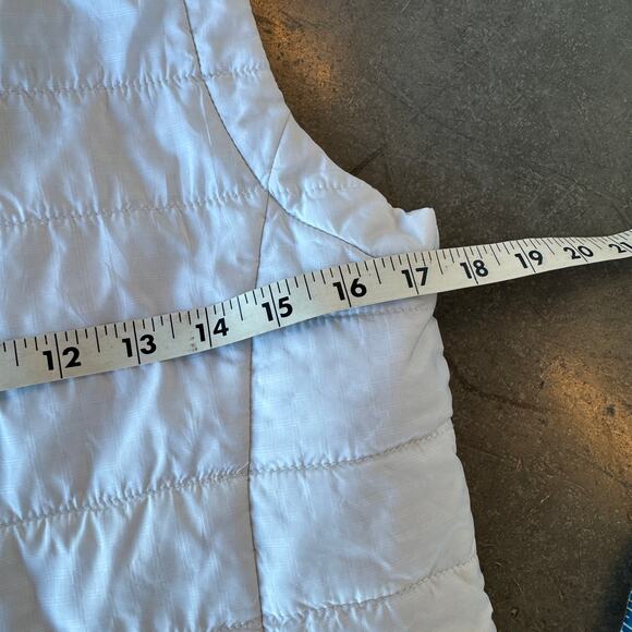 Vintage Y2k Bulleit Bourbon Columbia White Nano Lightweight Vest Small - Picture 4 of 5